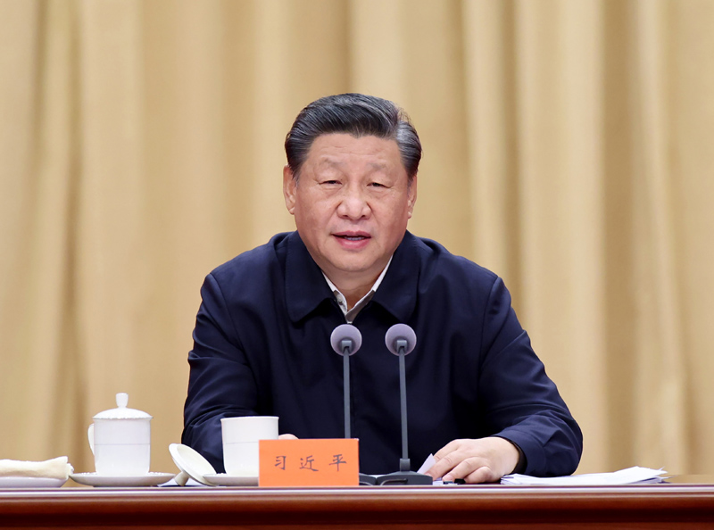 　　1月11日，省部級主要領導干部學習貫徹黨的十九屆六中全會精神專題研討班在中央黨校（國家行政學院）開班。中共中央總書記、國家主席、中央軍委主席習近平在開班式上發(fā)表重要講話。新華社記者 王曄 攝